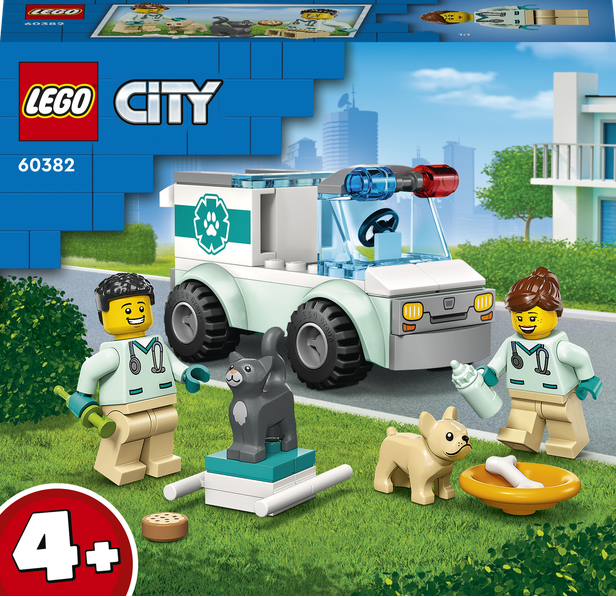 LEGO® CITY 60382 Veterinární záchranka