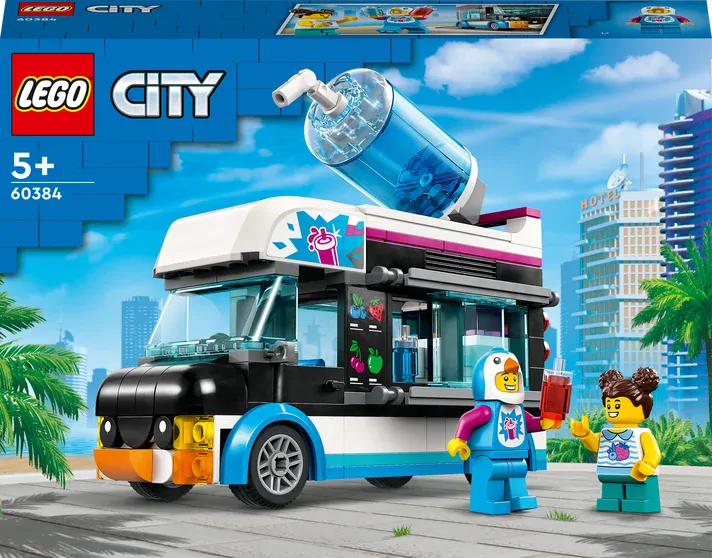 LEGO® CITY 60384 Tučňáčí dodávka s ledovou tříští