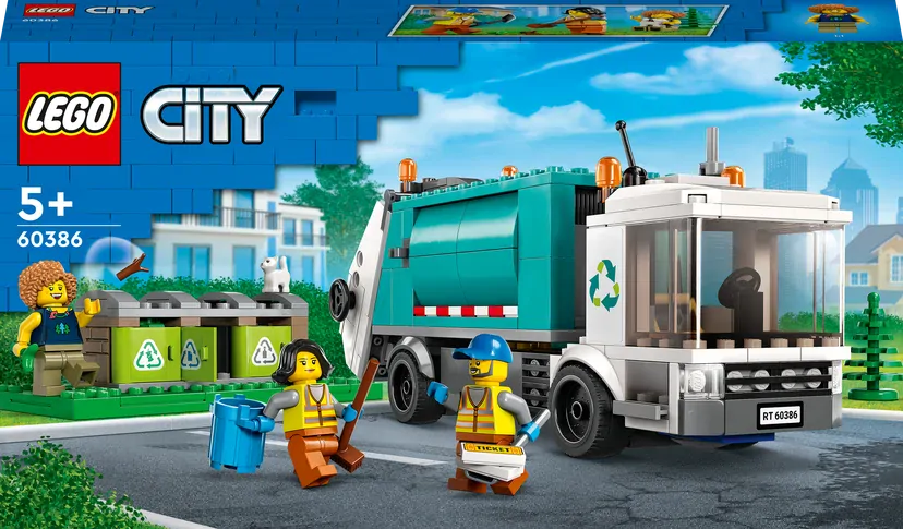 LEGO® CITY 60386 Popelářský vůz