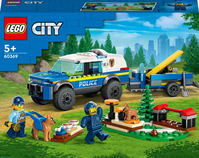 LEGO® CITY 60369 Mobilní cvičiště policejních psů