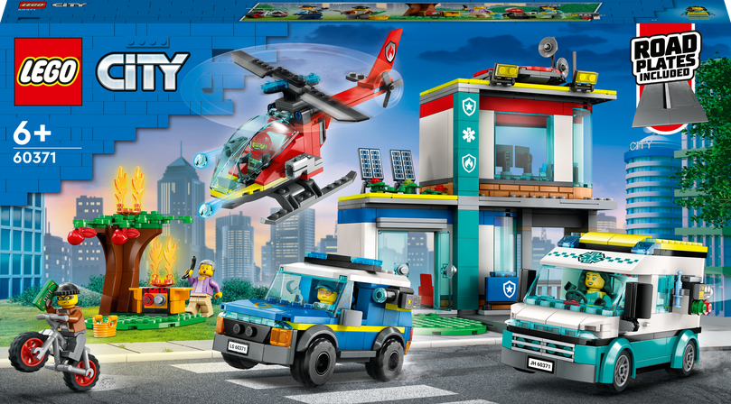 LEGO® CITY 60371 Zásahová centrála