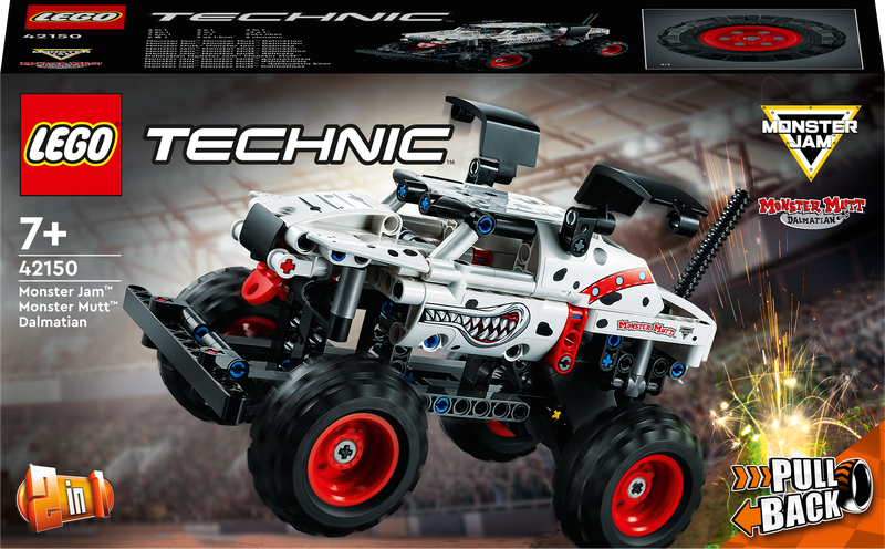 LEGO® TECHNIC 42150 Monster Jam™ Monster Mutt™ Dalmatin