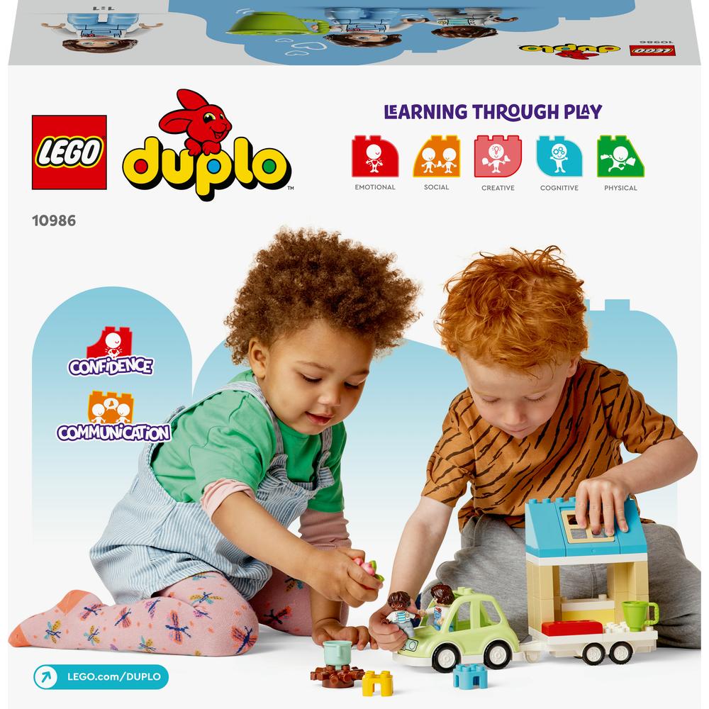 LEGO® DUPLO® 10986 Pojízdný rodinný dům