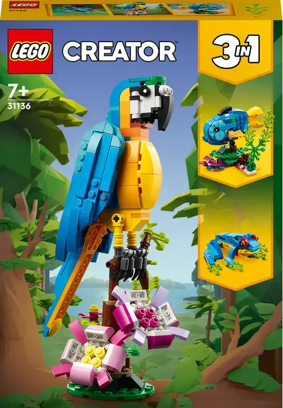 LEGO® Creator 31136 Exotický papoušek
