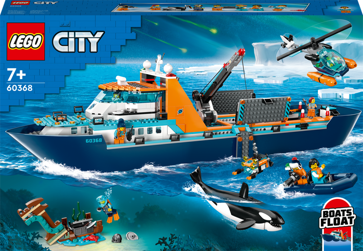 LEGO® CITY 60368 Arktická průzkumná loď