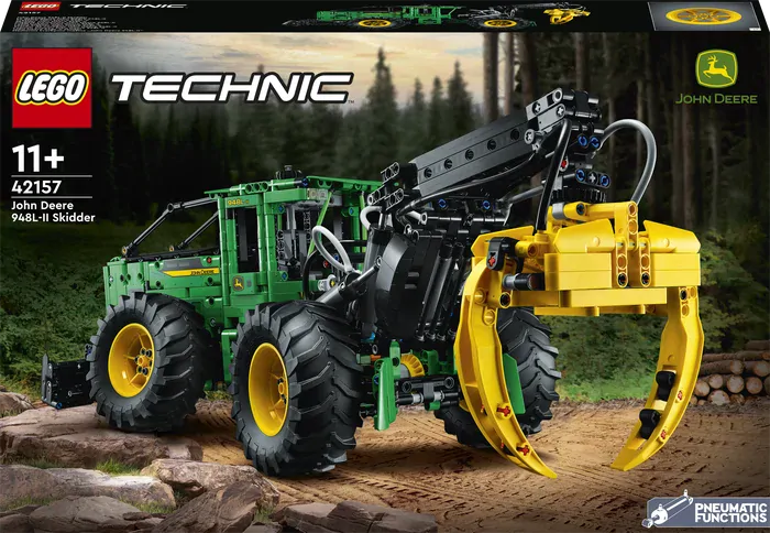 LEGO® TECHNIC 42157 Lesní traktor John Deere 948L-II