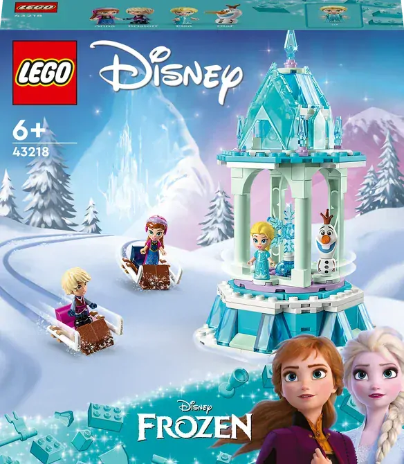 LEGO® Disney 43218 Kouzelný kolotoč Anny a Elsy
