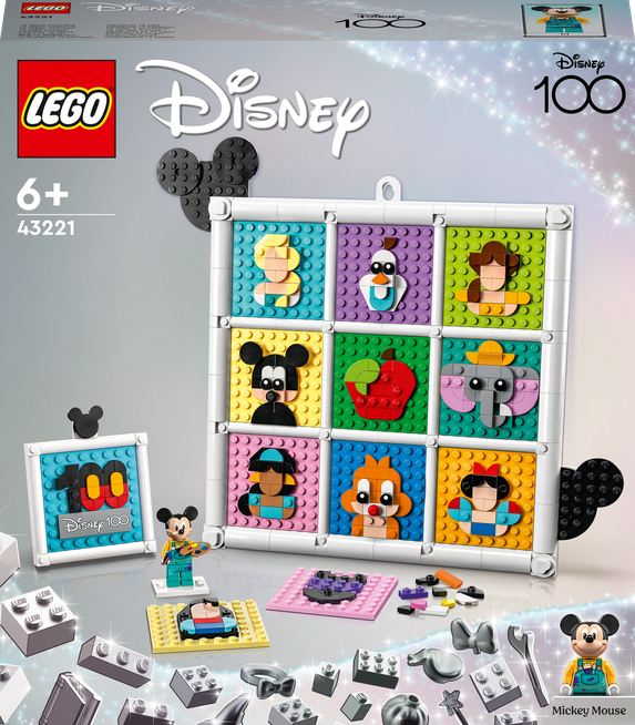 LEGO® Disney 43221 100 let oblíbených animovaných postav Disney