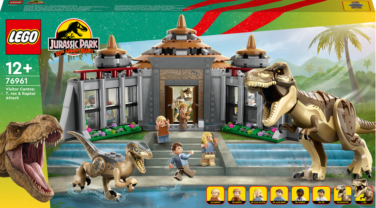 LEGO® Jurassic World™ 76961 Návštěvnické centrum Útok T-Rexe a Raptora