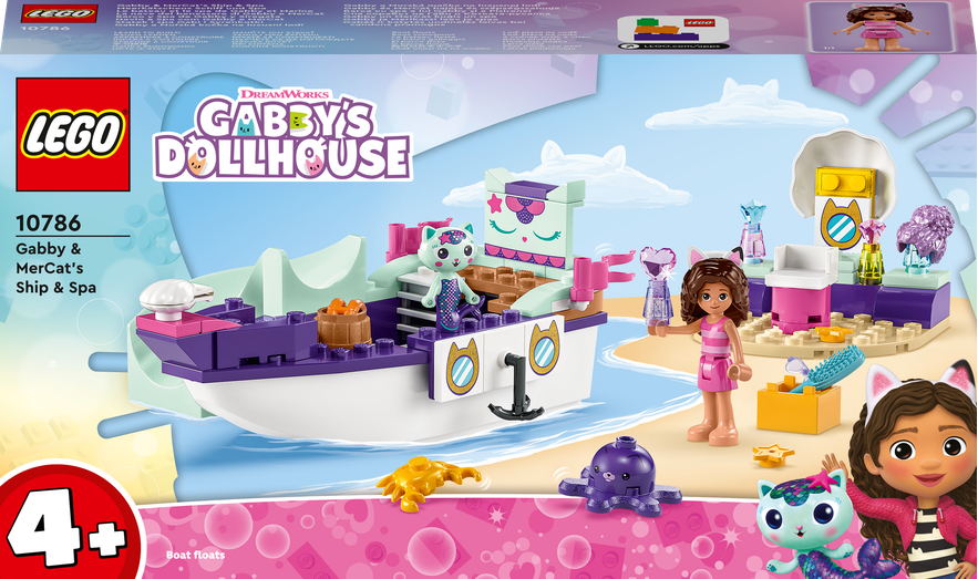 LEGO® Gabby's Dollhouse™ 10786 Gábi a Rybočka na luxusní lodi