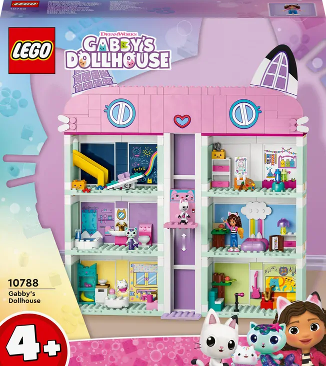LEGO® Gabby's Dollhouse™ 10788 Gábinin kouzelný domek