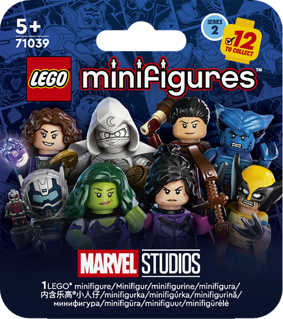 LEGO® 71039 Originál box Minifigurky Studio Marvel 2 - celá krabice 36 ks