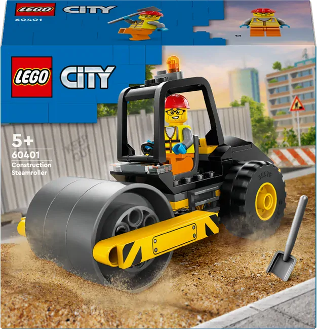LEGO® City 60401 Stavební parní válec