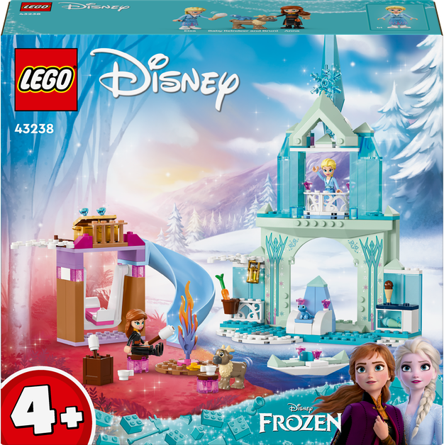 LEGO® Disney 43238 Elsa a hrad z Ledového království