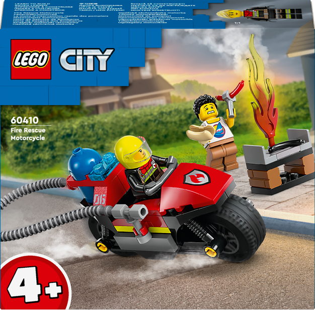 LEGO® CITY 60410 Hasičská záchranná motorka