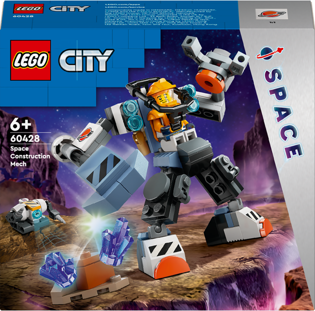 LEGO® CITY 60428 Vesmírný konstrukční robot