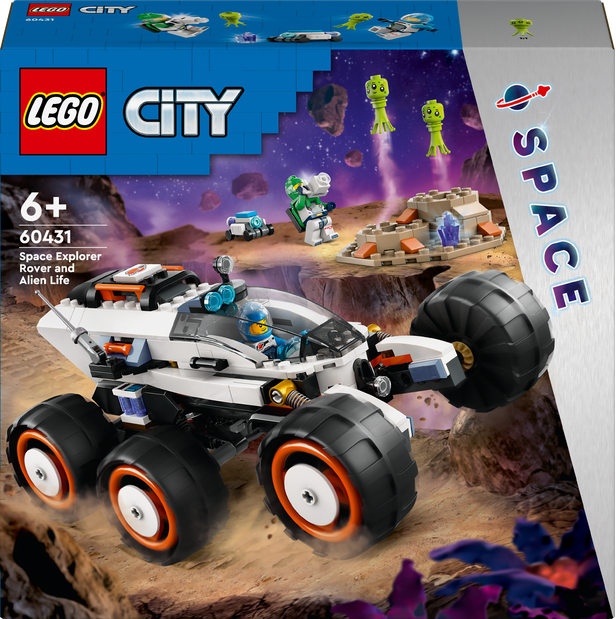 LEGO® CITY 60431 Průzkumné vesmírné vozidlo a mimozemský život