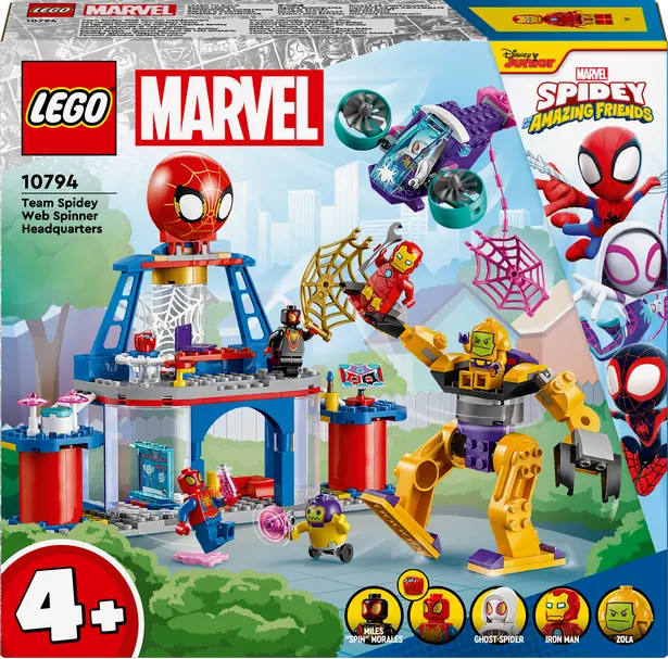 LEGO® Marvel 10794 Pavoučí základna Spideyho týmu