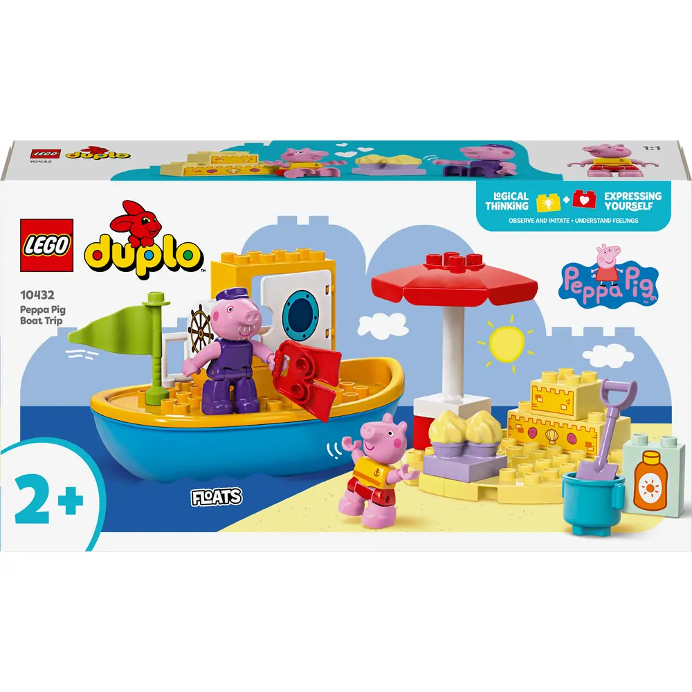 LEGO® DUPLO® 10432 Prasátko Peppa a výlet na loďce