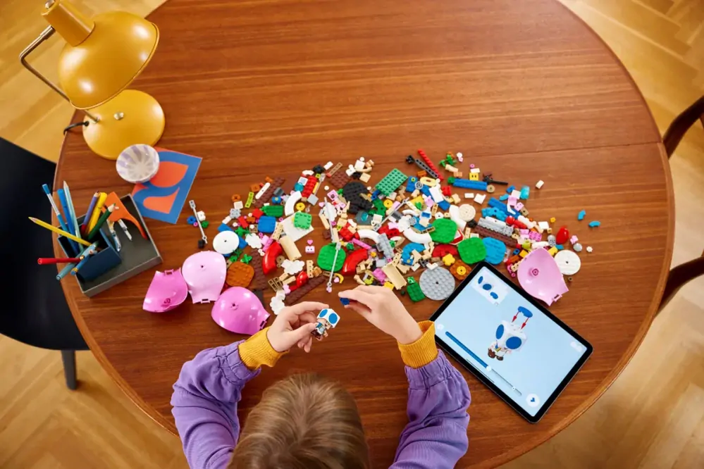 LEGO® Super Mario 71419 Peach a let balónem