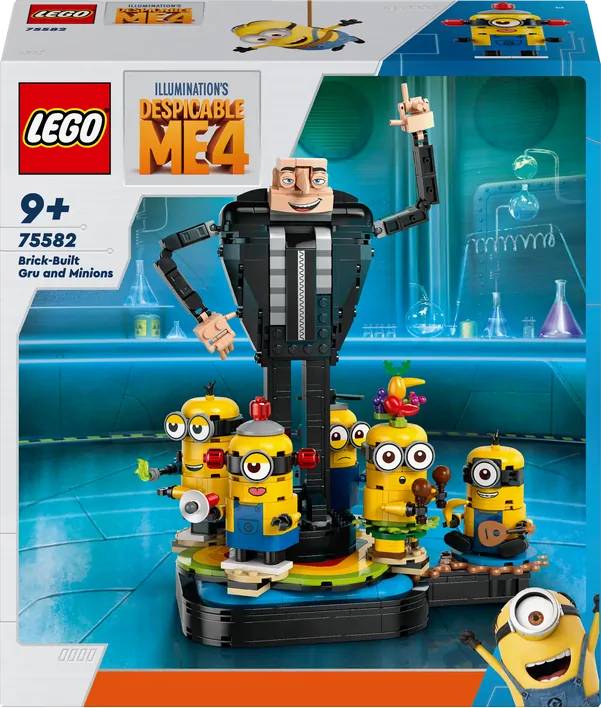 LEGO® Já, padouch 4 75582 Gru a mimoni z kostek