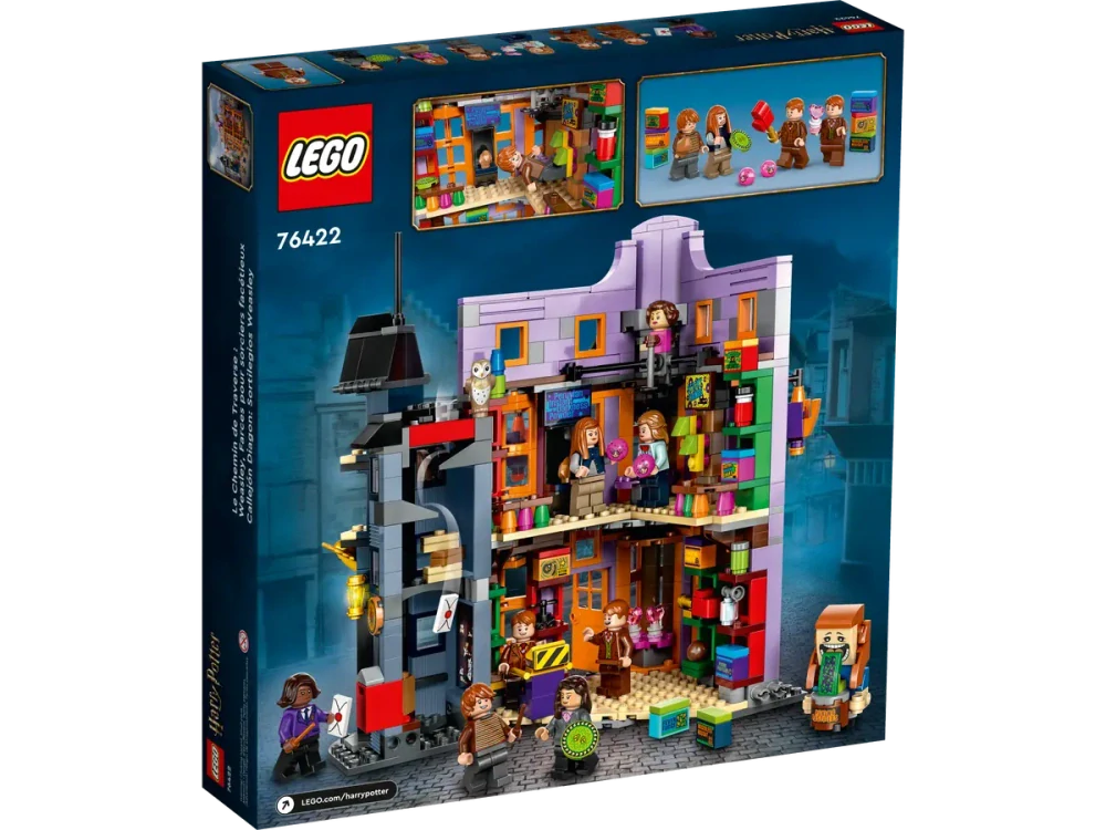 LEGO® Harry Potter™ 76422 Příčná ulice: Kratochvilné kouzelnické kejkle