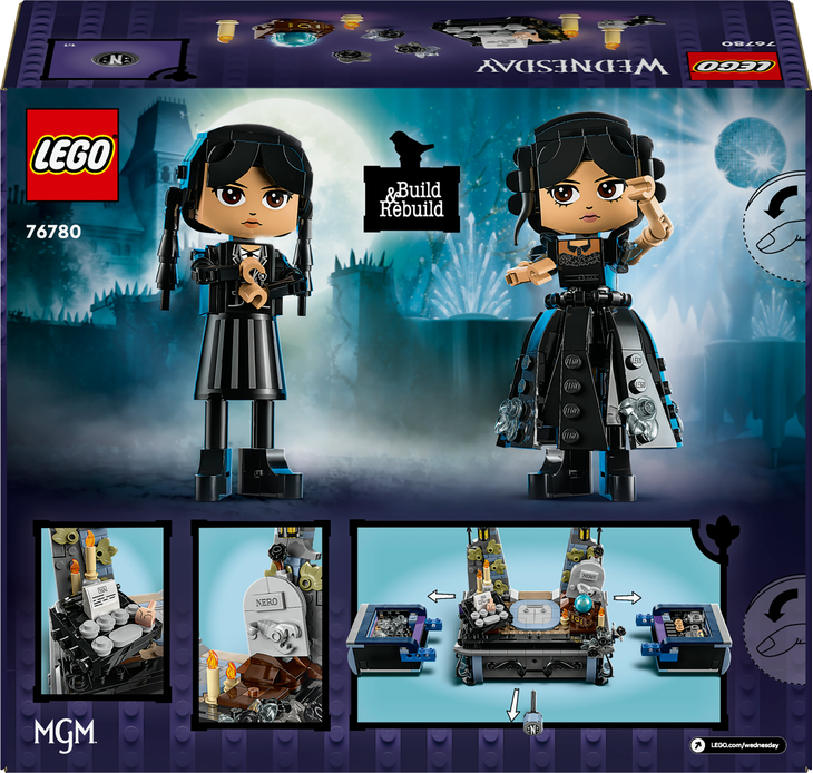 LEGO® Wednesday 76780 Figurka: Wednesday Addamsová