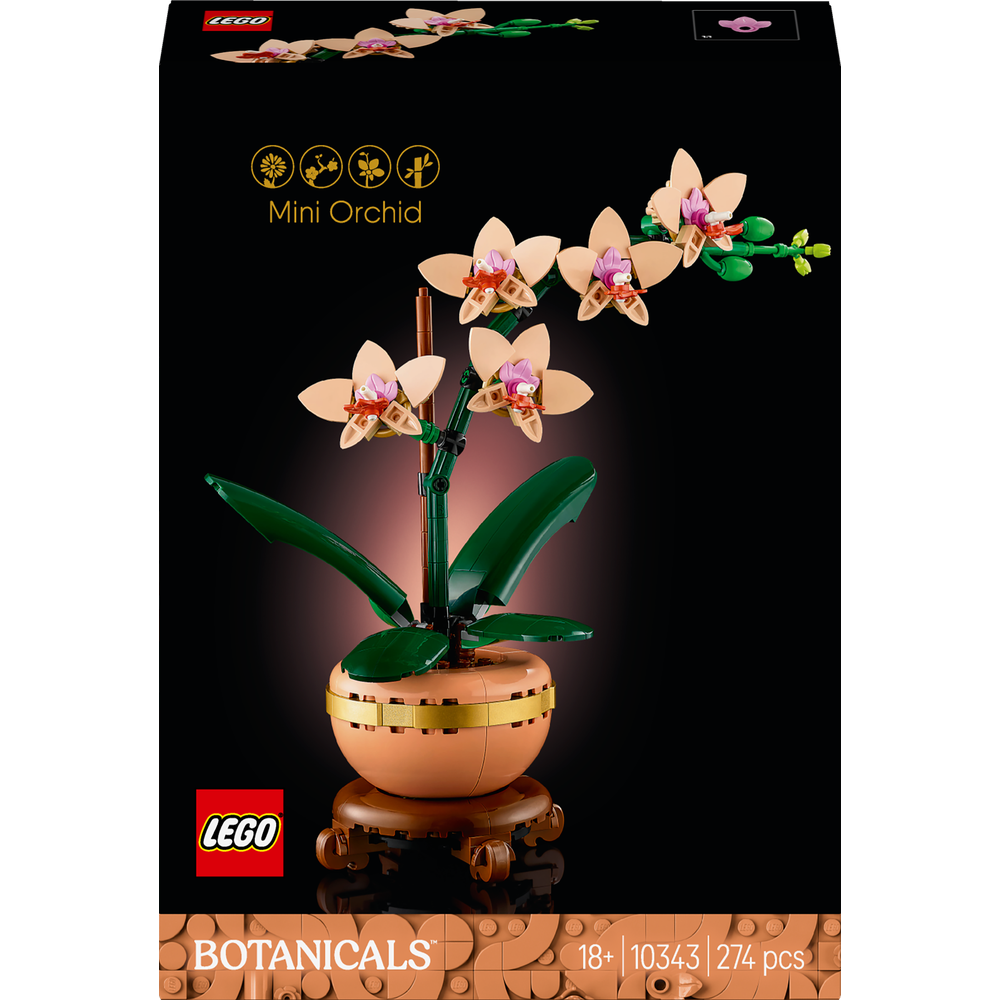 LEGO® Botanicals 10343 Miniaturní orchidej