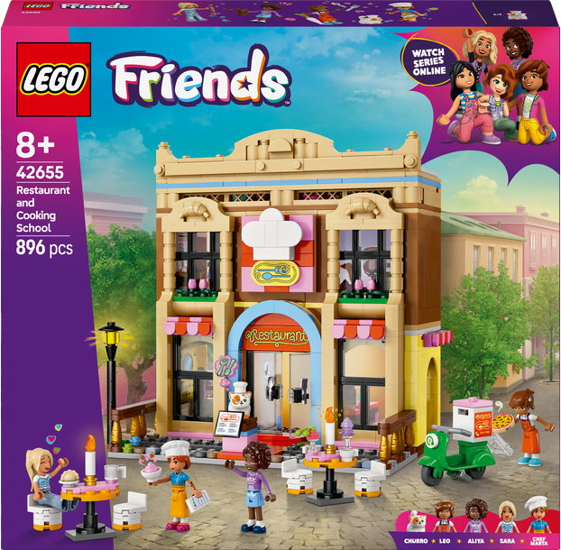 LEGO® Friends 42655 Restaurace a škola vaření