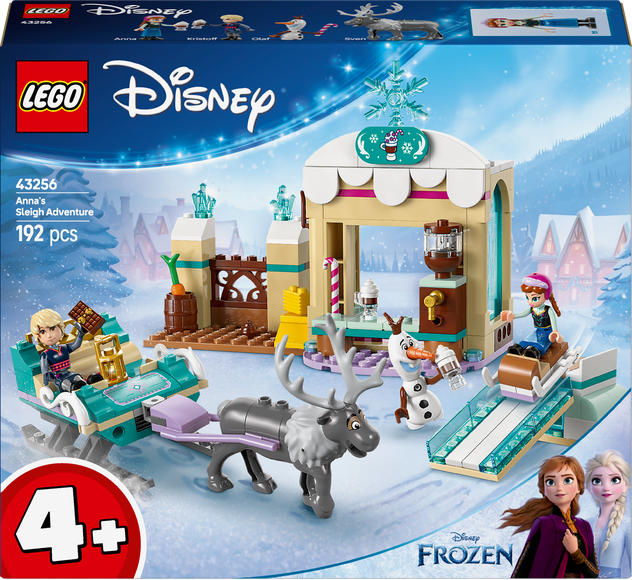 LEGO® ǀ Disney 43256 Anna a dobrodružství na saních