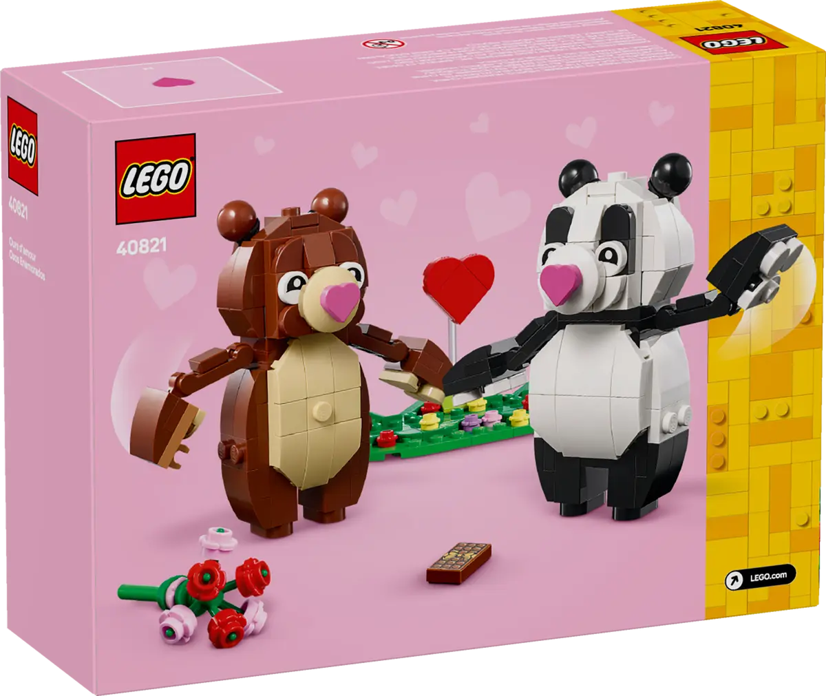 LEGO® Iconic 40821 Zamilovaní medvědi