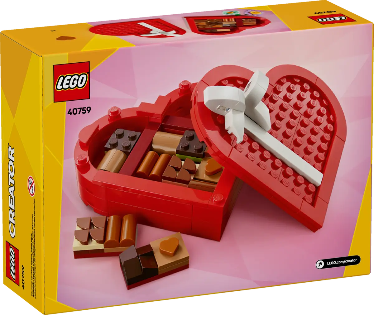 LEGO® 40759 Řada oslav: Valentýnská krabička