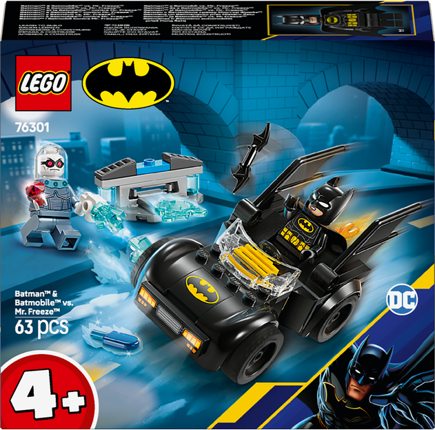 LEGO® DC Batman™ 76301 Batman™ a Batmobil vs. Mr. Freeze™