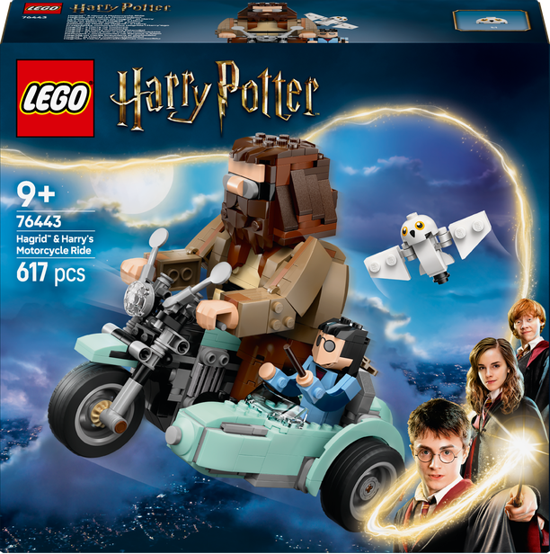 LEGO® Harry Potter™ 76443 Hagrid™ a Harry na motorce