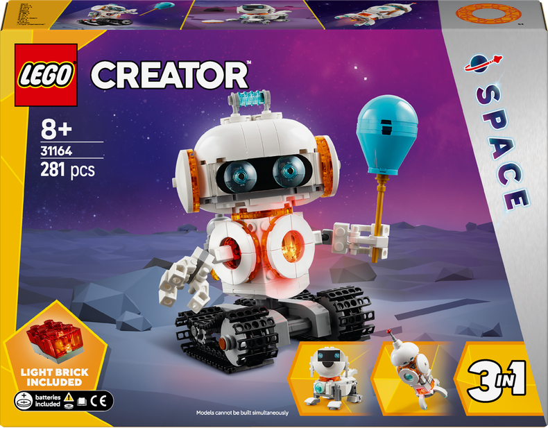 LEGO® Creator 3 v 1 31164 Vesmírny robot