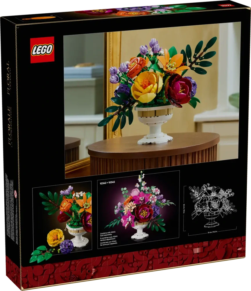 LEGO Botanicals 10345 Květinové aranžmá