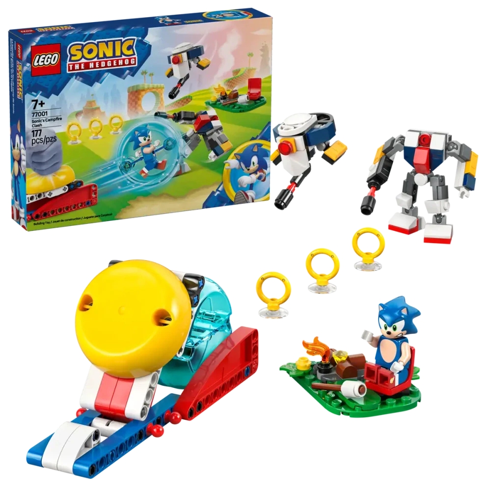 LEGO® Sonic the Hedgehog™ 77001 Sonic a souboj u táboráku