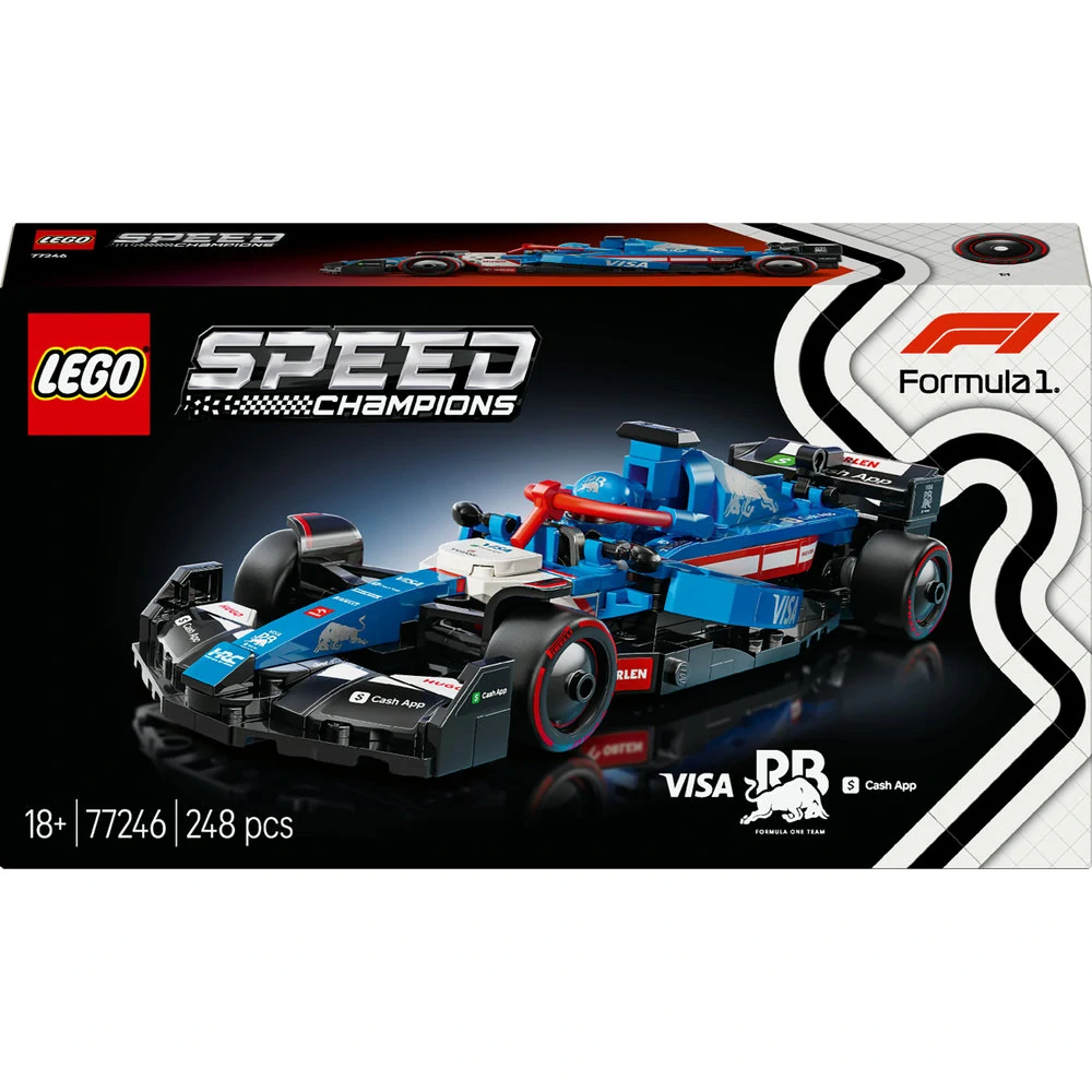 LEGO® Speed Champions 77246 Závodní auto Visa Cash App RB VCARB 01 F1®