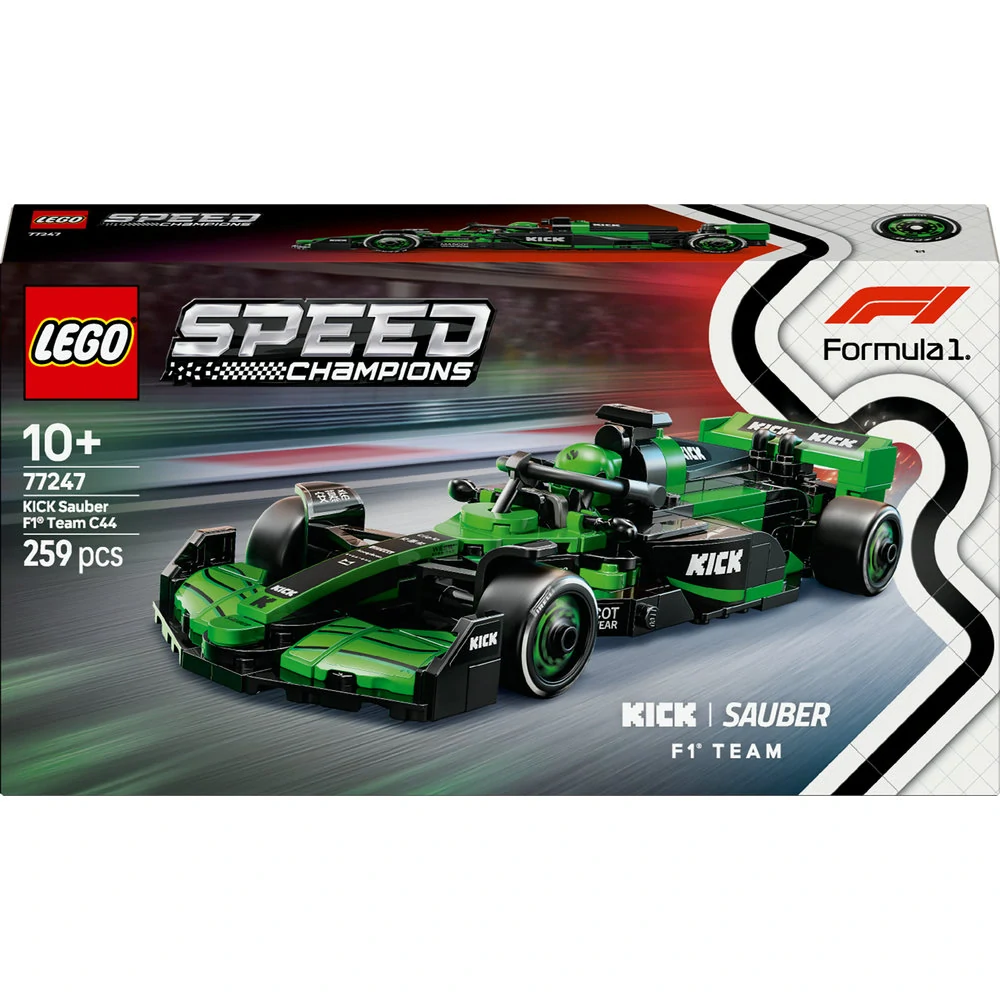 LEGO® Speed Champions 77247 Závodní auto KICK Sauber F1® Team C44