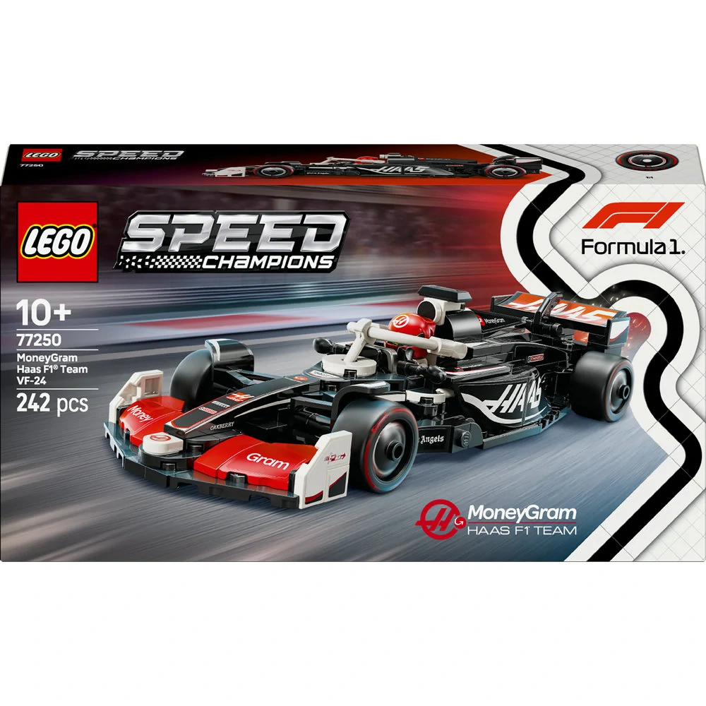 LEGO® Speed Champions 77250 Závodní auto MoneyGram Haas F1® Team VF-24