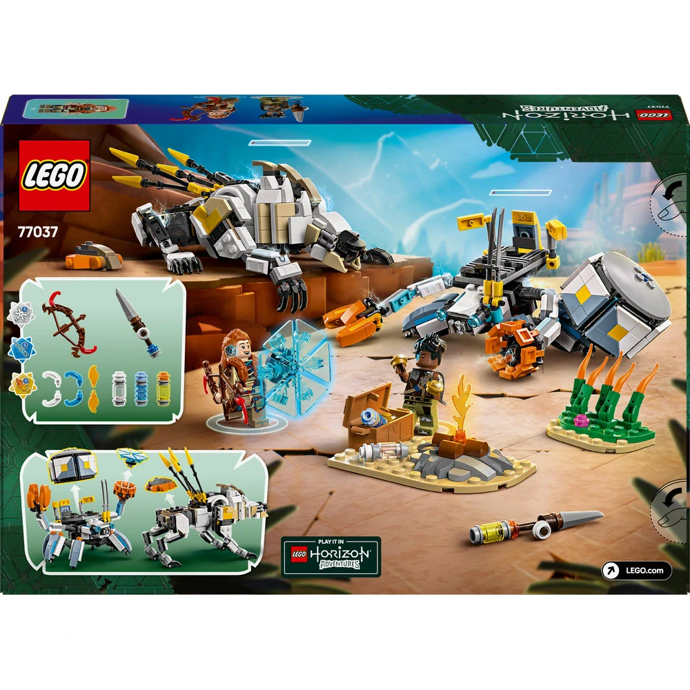 LEGO® Horizon Adventures™ 77037 Aloy a Varl vs. Shell-Walker a Sawtooth