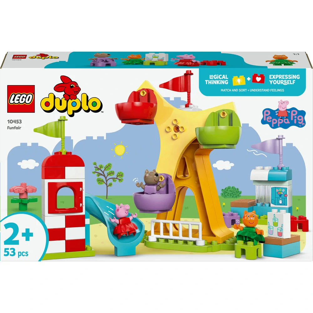 LEGO® DUPLO® Prasátko Peppa 10453 Zábavní park