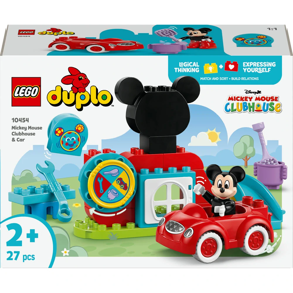 LEGO® DUPLO® ǀ Disney 10454 Mickeyho klubík a auto