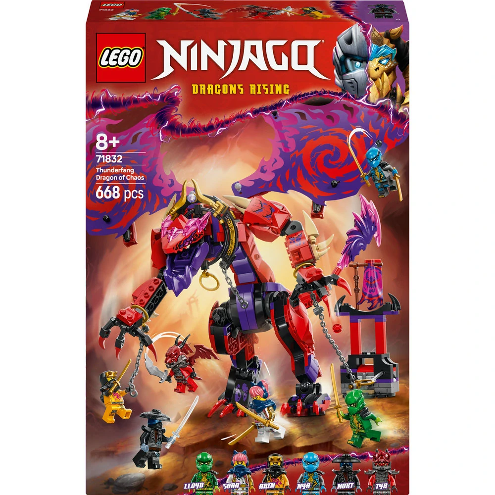 LEGO® NINJAGO® 71832 Drak chaosu Thunderfang