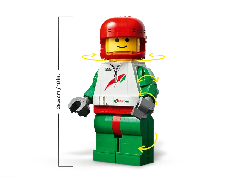 LEGO® 40819 Zvětšená minifigurka závodního jezdce