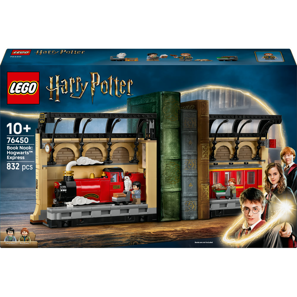 LEGO® Harry Potter™ 76450 Knižní zarážka: Spěšný vlak do Bradavic
