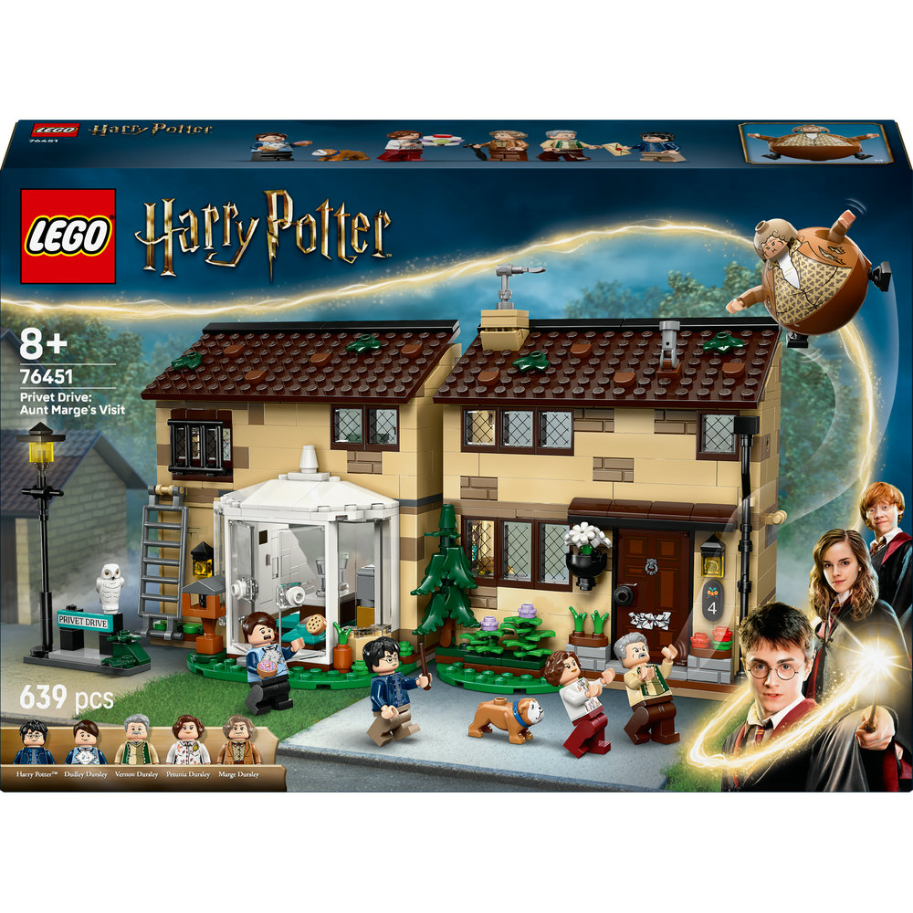 LEGO® Harry Potter™ 76451 Zobí ulice: Návštěva tety Marge