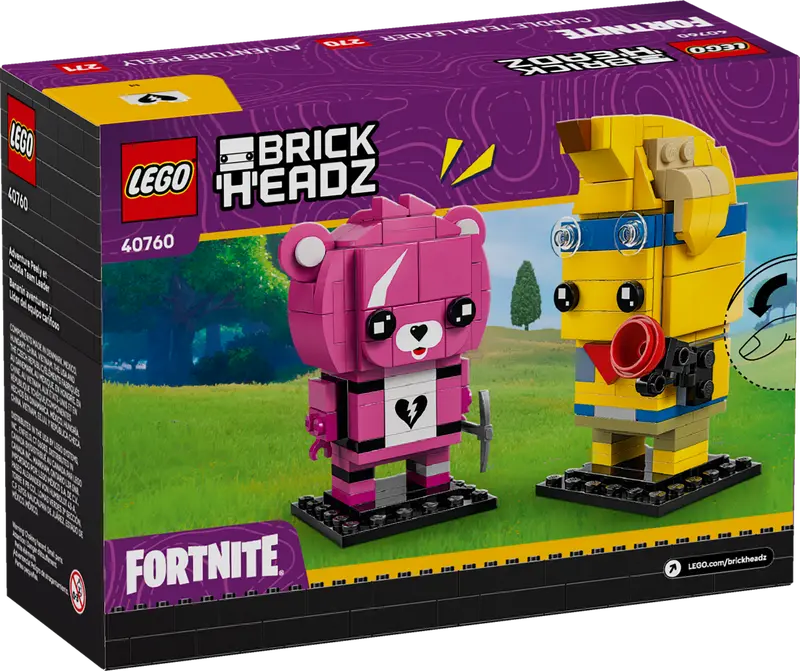 LEGO® 40760 BRICKHEADZ Adventure Peely a Cuddle Team Leader