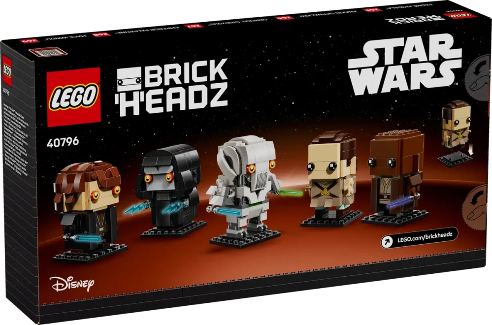 LEGO® Star Wars™ 40796 Pomsta Sithů – Hrdinové a padouši
