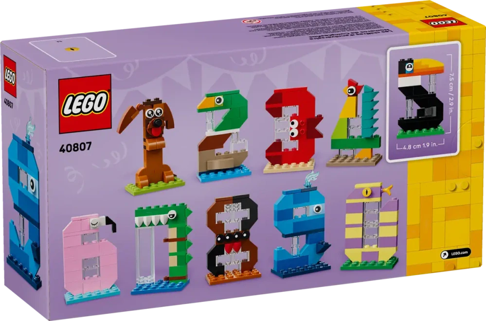 LEGO® 40807 Narozeninová čísla